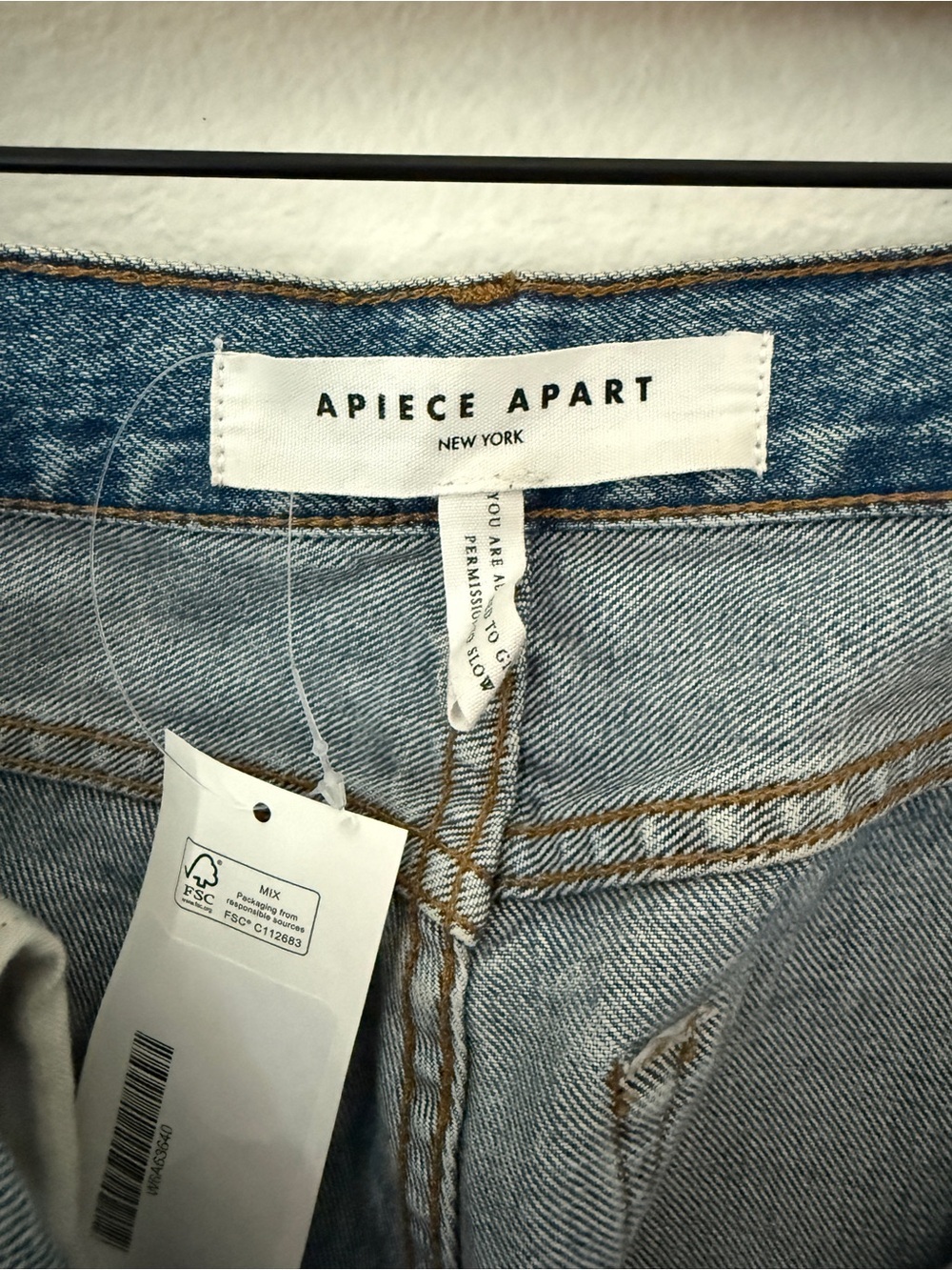 Apiece Apart Camilla Jean in Austin Wash - 27 - Like New - Picture 4 of 10